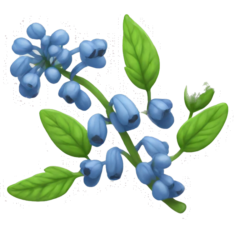 Blue Cohosh plant emoji