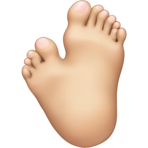 mole's feet emoji