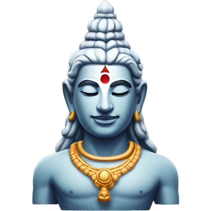 A lord Shiva Idol emoji
