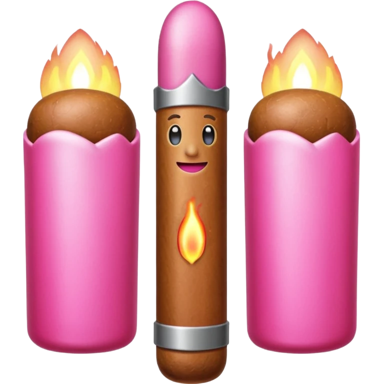 pink cigar  emoji