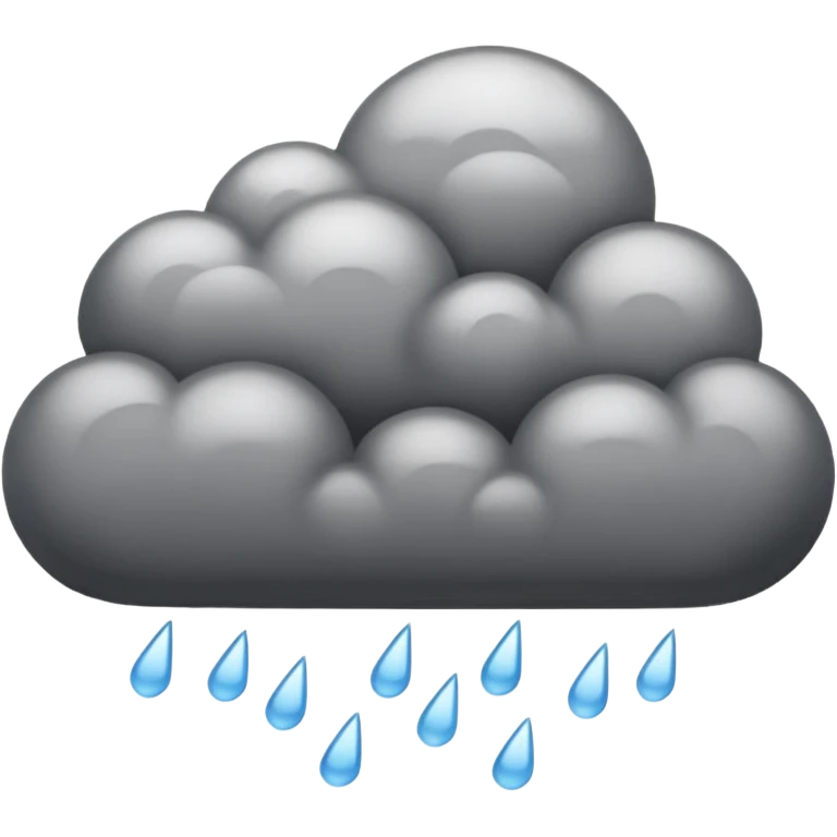 rainy Cloud emoji