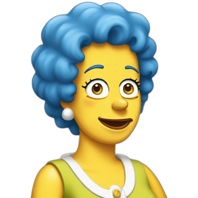 Marge Simpson emoji