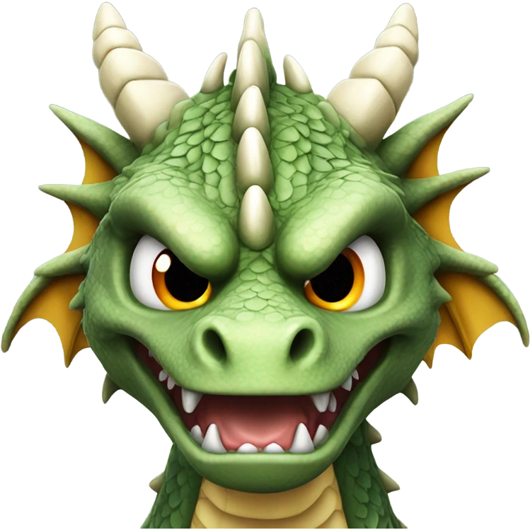 Realistic dragon emoji