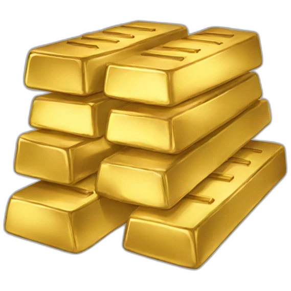 gold bars emoji