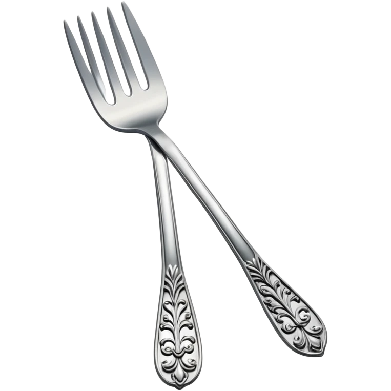 Fancy deluxe expensive deluxe fork  emoji