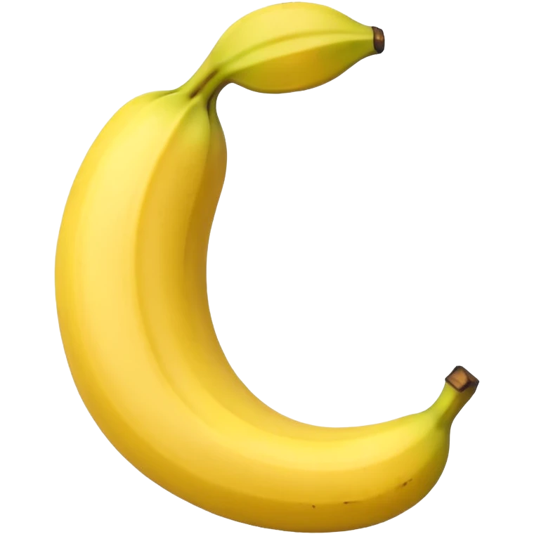 smiling banana emoji