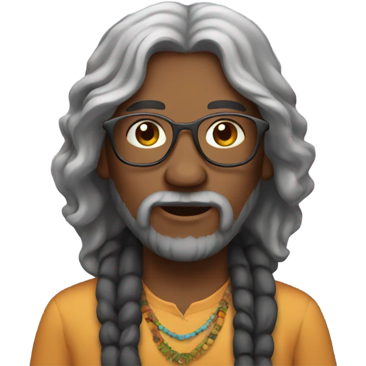 Hippie emoji