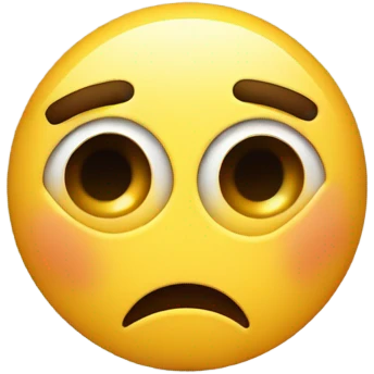Confused emoji with a few questions marks at top emoji