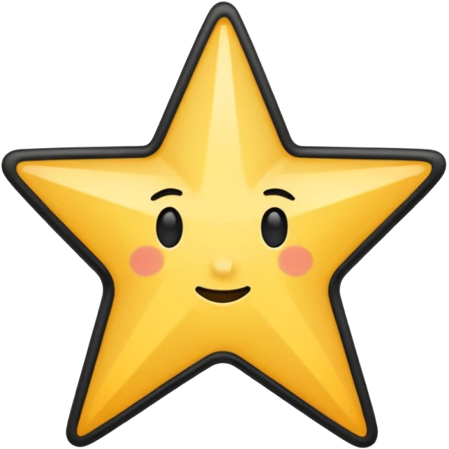 ★☆ - this shows full star and empty star  only with black outline with white colour inside but I want is first half black and second half empty emoji