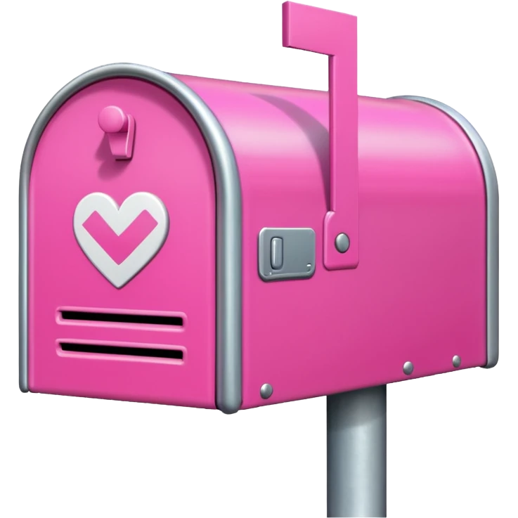 pink unified mailbox emoji