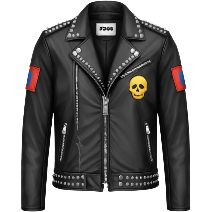 Russian underground fashion jacket emoji