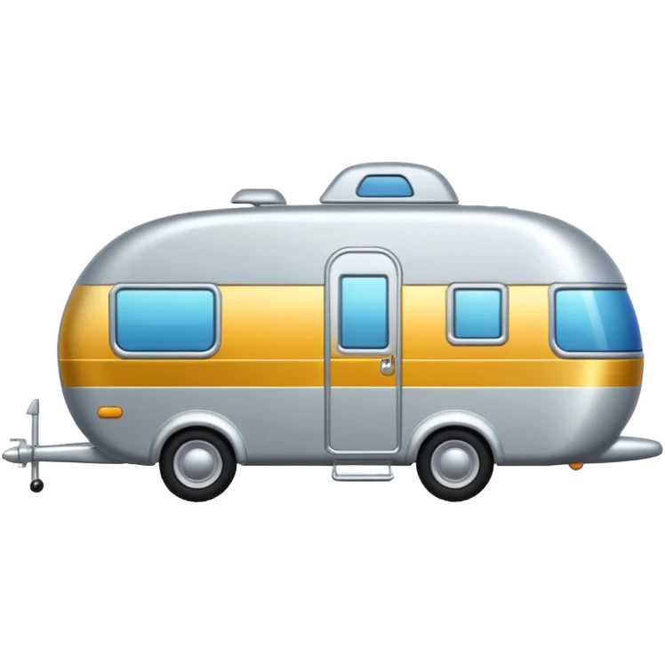 shiny caravan emoji