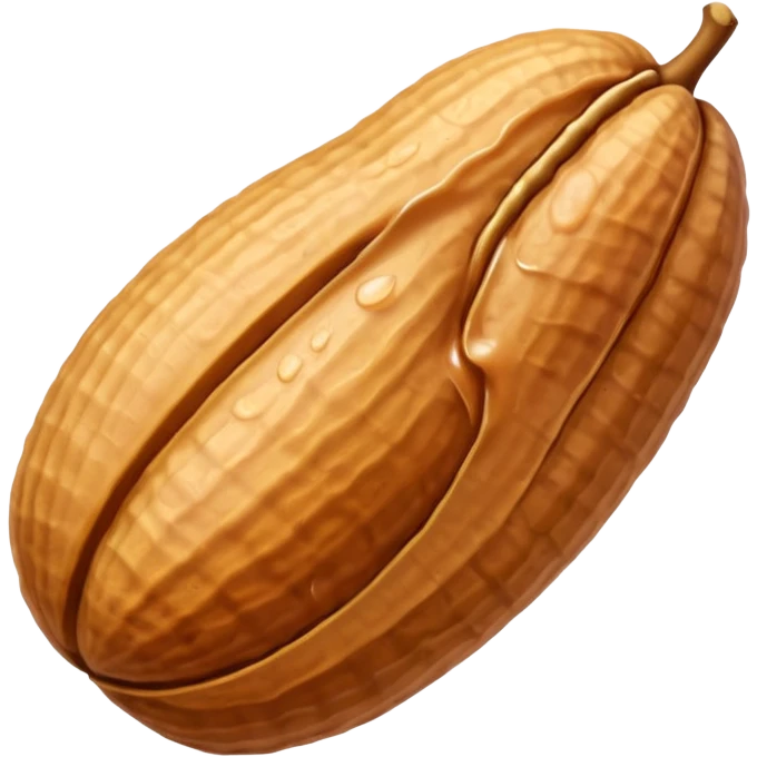 Wet peanut  emoji