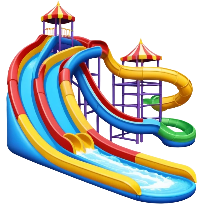 carnival water slide fair emoji