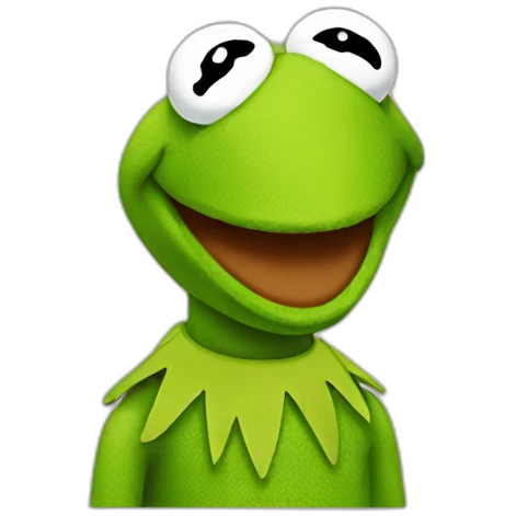 with kermit emoji
