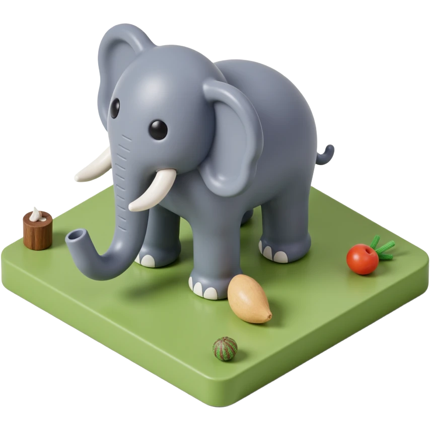 Elephant emoji