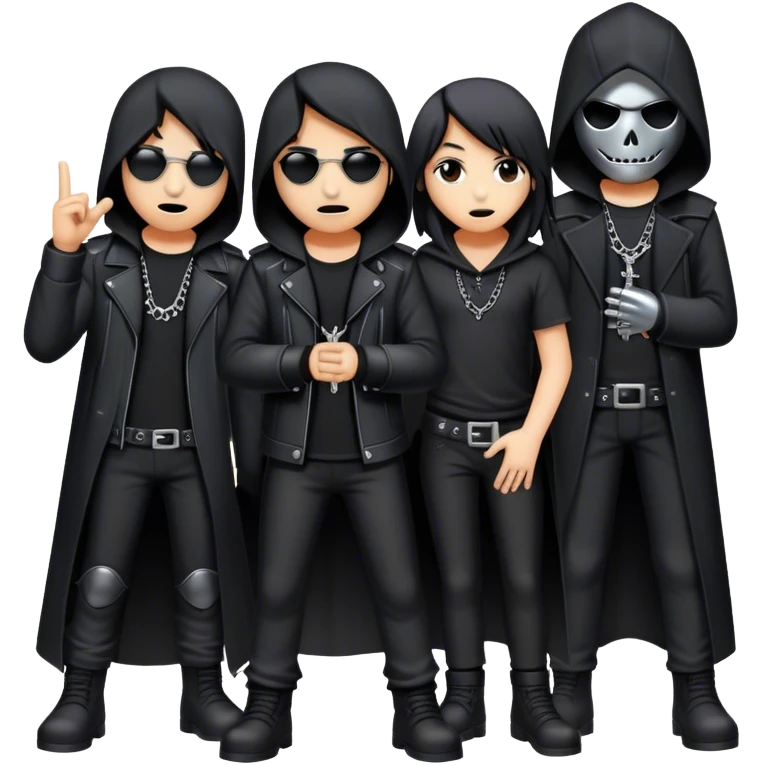  Metal konzert  emoji