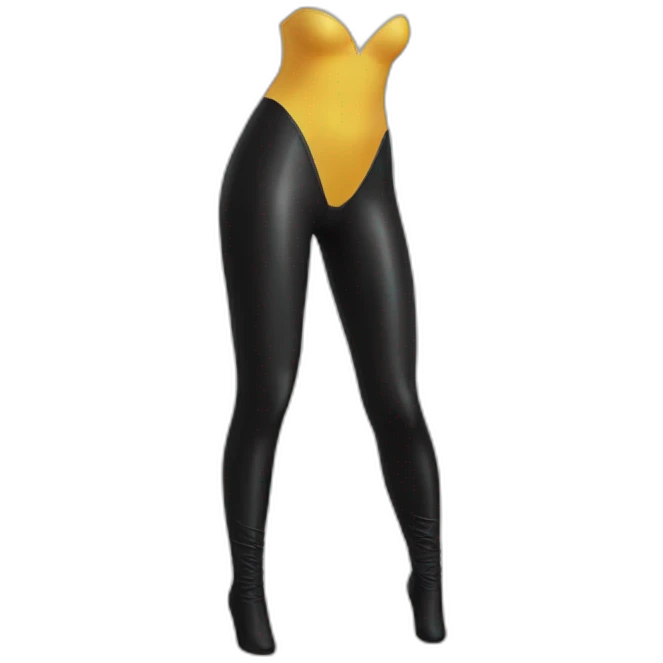 Latex leggings emoji