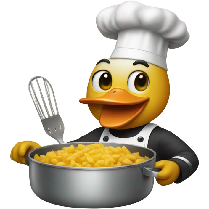 cooking duck emoji