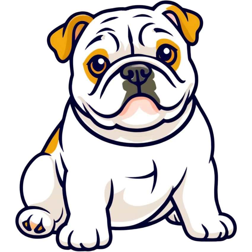 Bulldog emoji