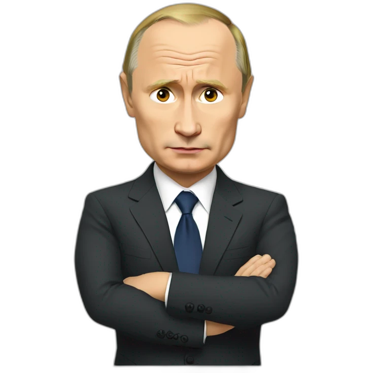 Vladimir putin saying no emoji