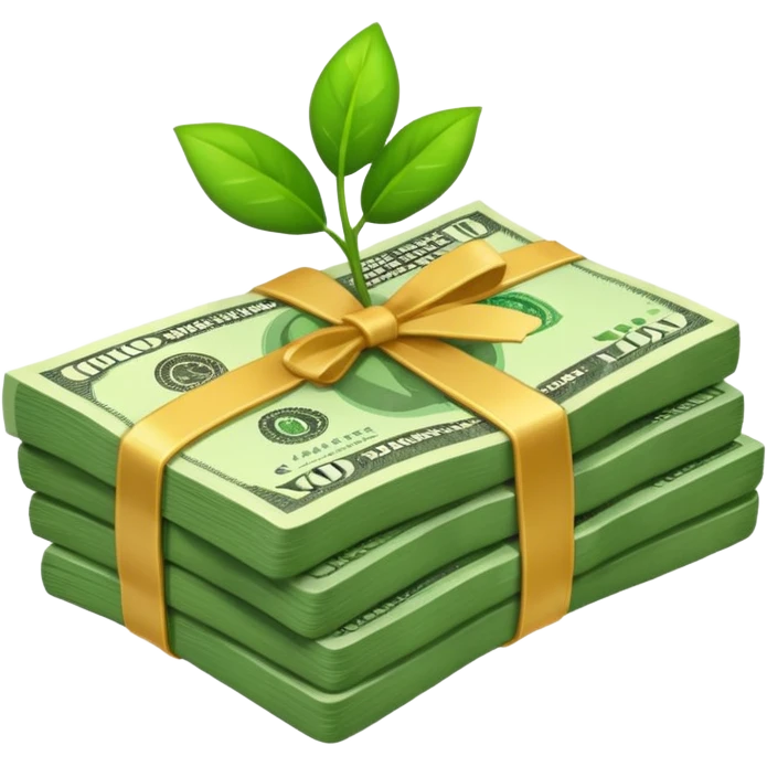a wad of money  emoji