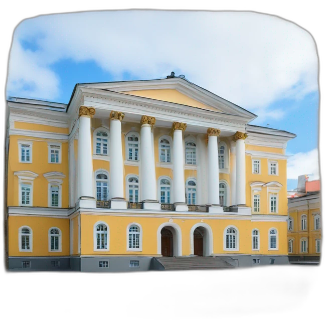 the white building univeristy peter the great polytechnic university saint-petersburg emoji