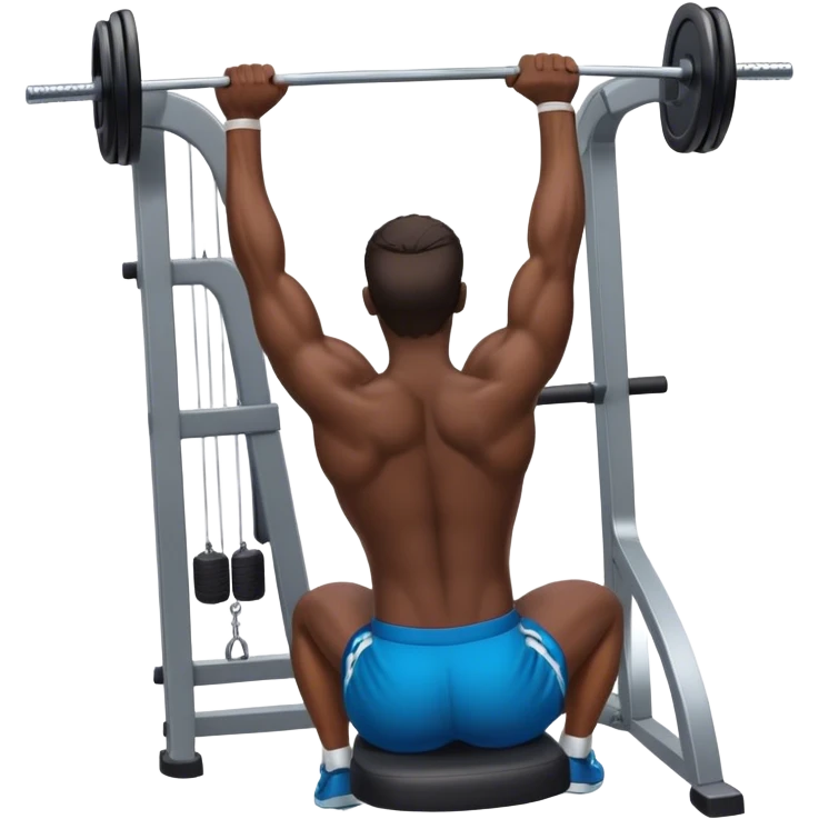 lat pulldown exercise emoji