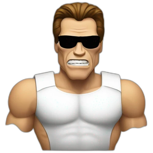 Arnold Schwarzenegger predator emoji emoji