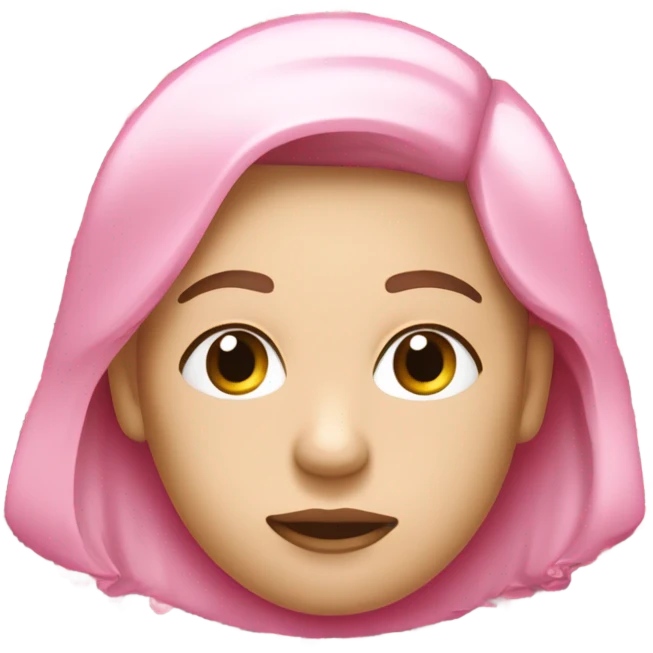 Insumos de pestañas rosados emoji