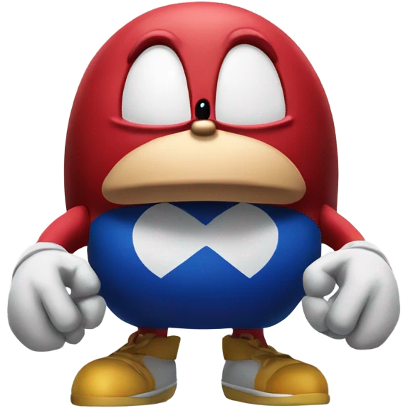 knuckles from sonic movie emoji