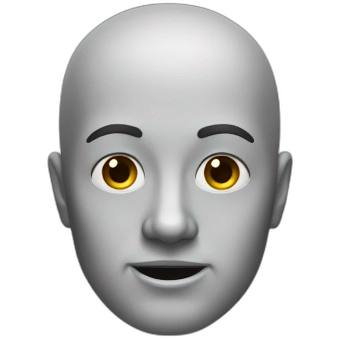 Tête de neuille emoji