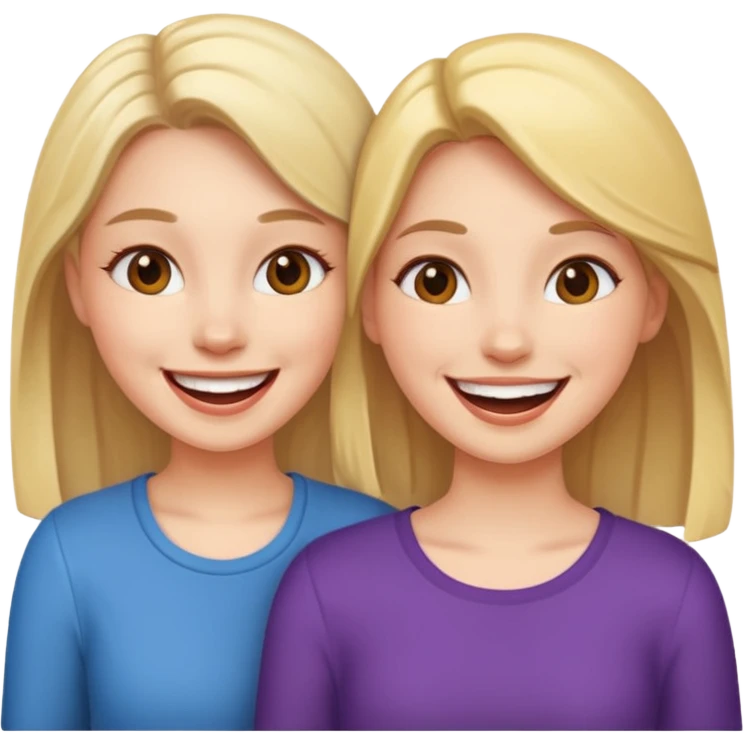 two girls friends emoji