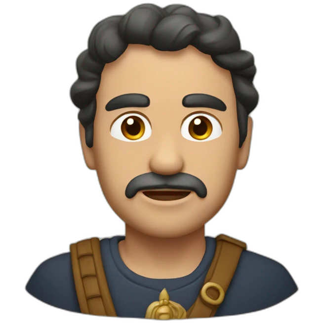 Filósofo rey griego Platón emoji
