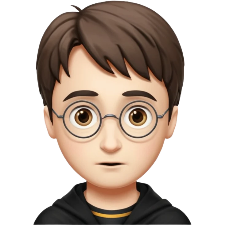 harry potter qui louche emoji