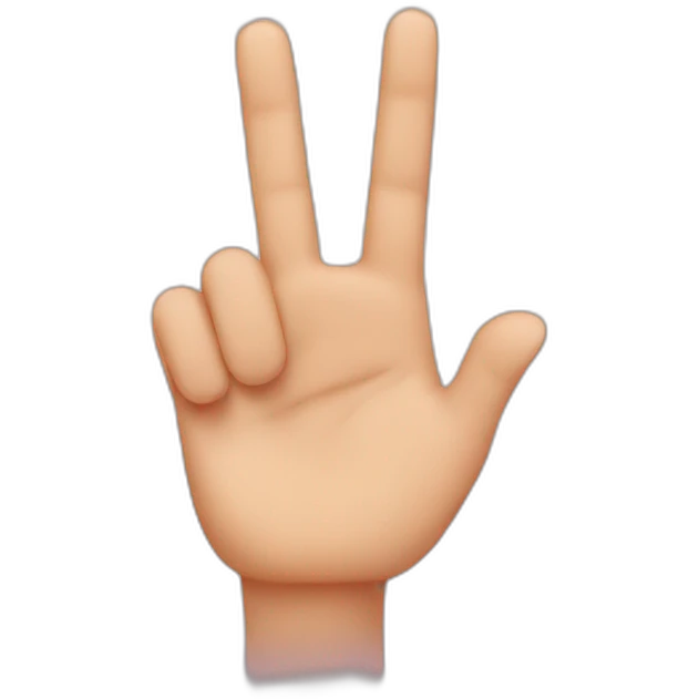Finger emoji