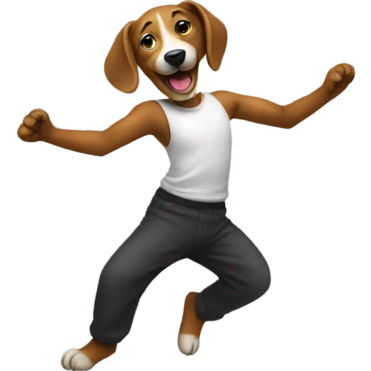 Dancing Dog emoji