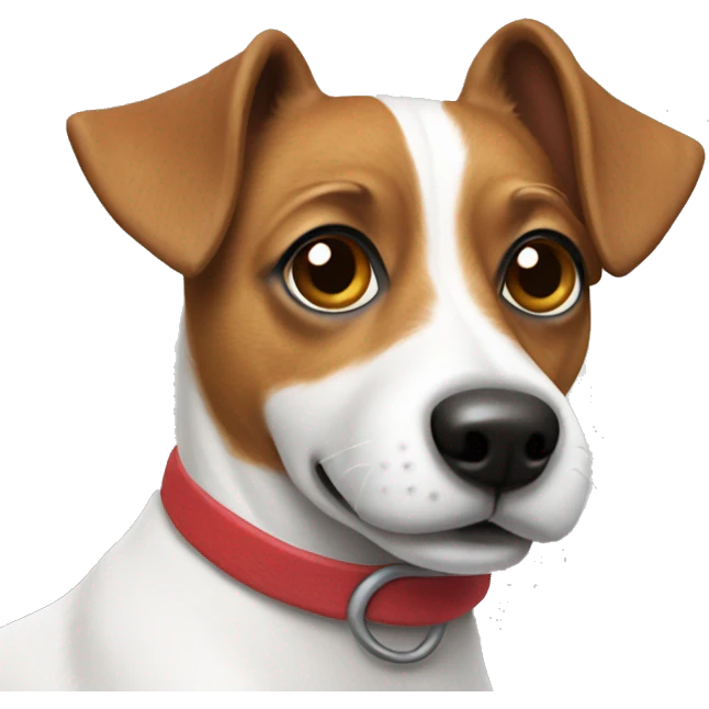 Jack russel terier dog emoji