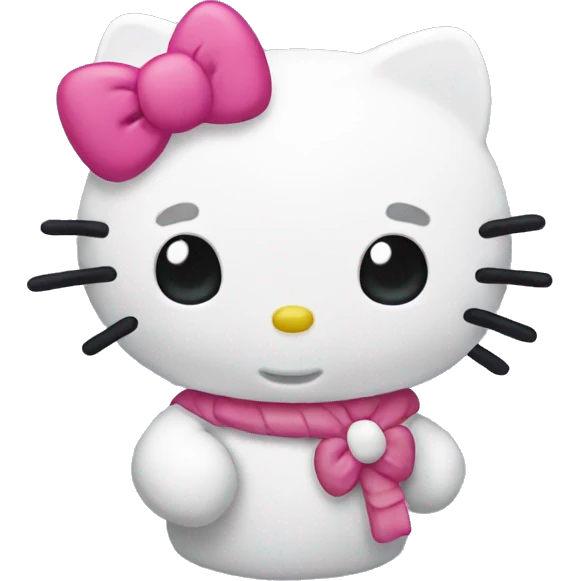 Hello kitty emoji