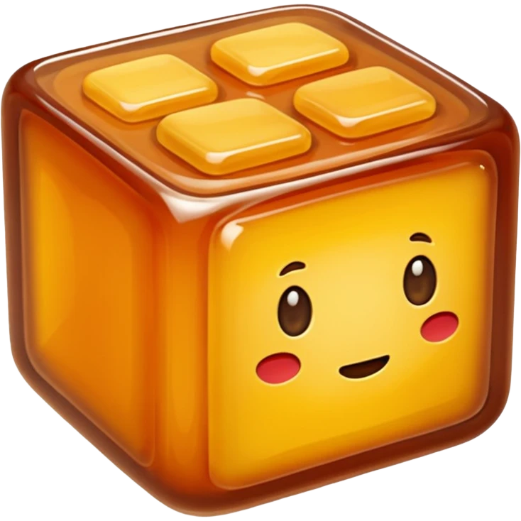 Bean Paste block jelly emoji