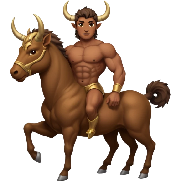 Centaur bull emoji