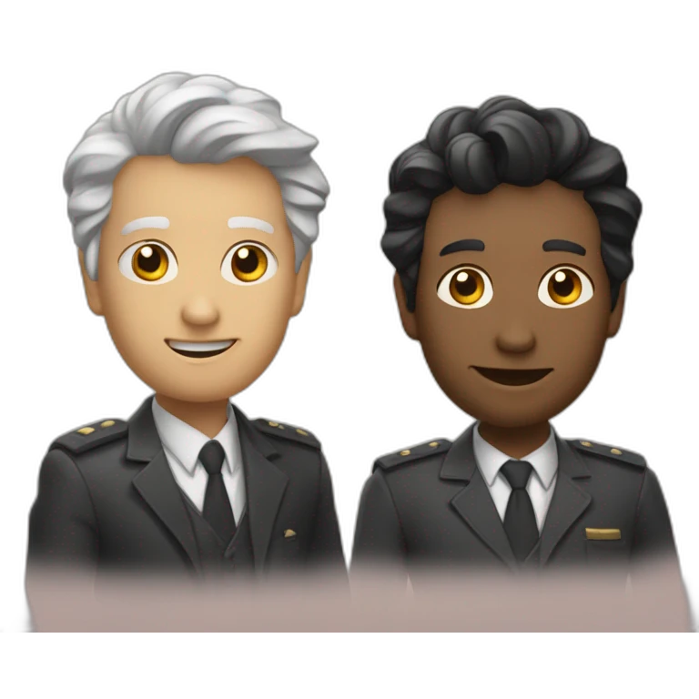 un mélange de dirbeq et augwin emoji