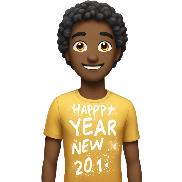 happy new year emoji