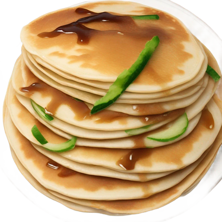 Chinese duck pancakes  emoji