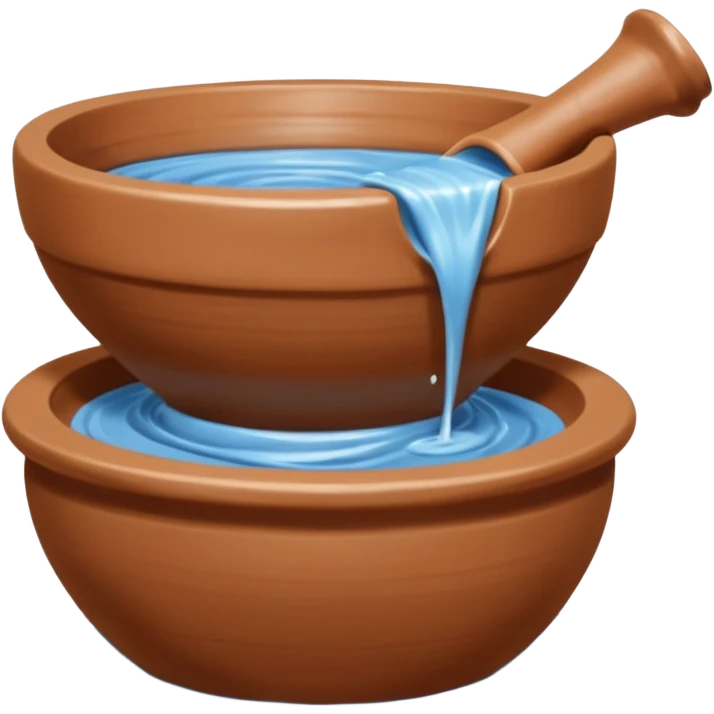 Realistic image of a potter's wheel in action, shaping wet clay into graceful shapes, water splashing gently emoji