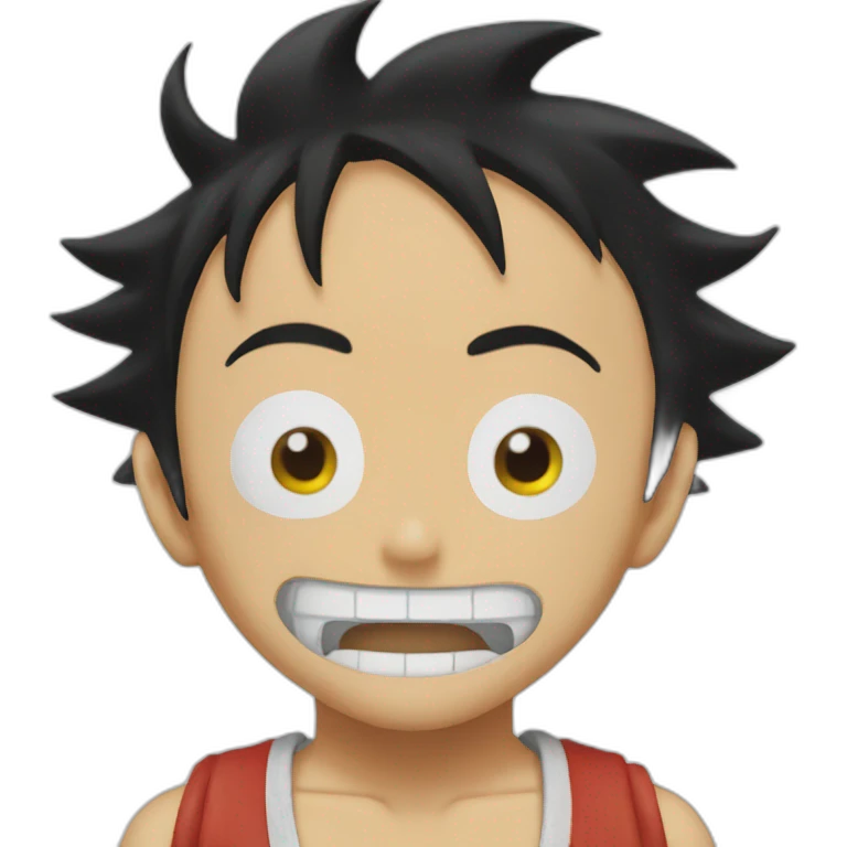 Luffy one piece emoji