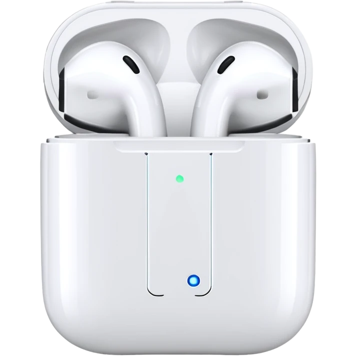 An iPhone and AirPods emoji
