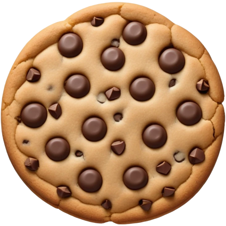 chocolate chip cookie emoji