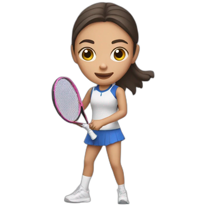Olivia Rodrigo playing tennis emoji