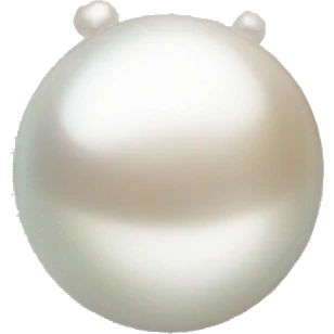 pearl necklace emoji
